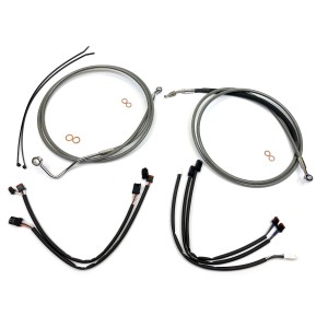 XR Stainless Handlebar Installation Kit 12"-14" Apes