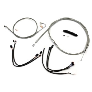 XR Stainless Handlebar Installation Kit 12"-14" Apes