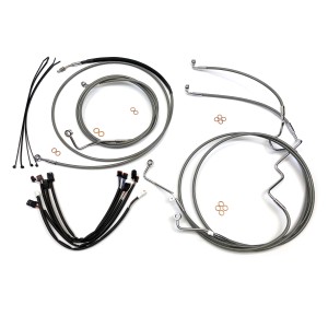 XR Stainless Handlebar Installation Kit 15" - 17" Apes