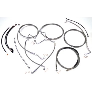 XR Stainless Handlebar Installation Kit 12"-14" Apes