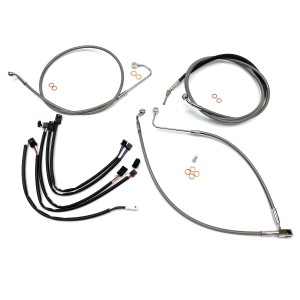 XR Stainless Handlebar Installation Kit 15" - 17" Apes