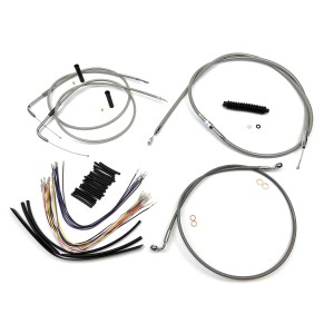 XR Stainless Handlebar Installation Kit 15" - 17" Apes