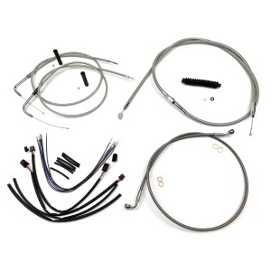 XR Stainless Handlebar Installation Kit 15" - 17" Apes