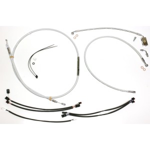 Sterling Chromite II Softail Handlebar Installation Kit 15"-17" Ape Hangers