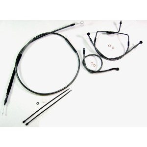 Black Pearl Touring Handlebar Installation Kit 10" Bars