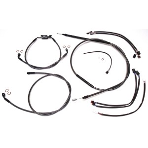 Black Pearl Designer ABS Handlebar Installation Kit