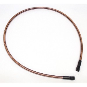 Copper Canyon w/Black Fittings 78" ABS Universal DOT Brake Line