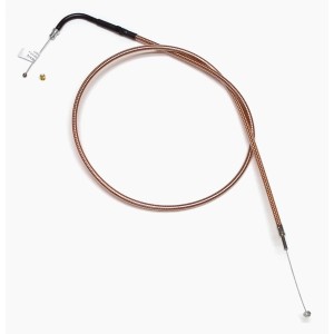 Copper Canyon Throttle Cable Alt Length w. black fittings