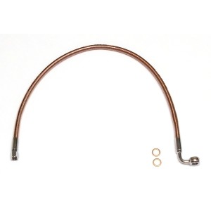 Copper Canyon w/Chrome Non-ABS Designer Dual Disc Upper Brake Line