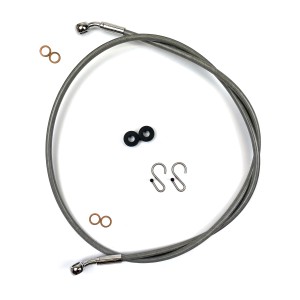 XR Stainless Non-ABS Single Disc DOT Brake Line for Indian