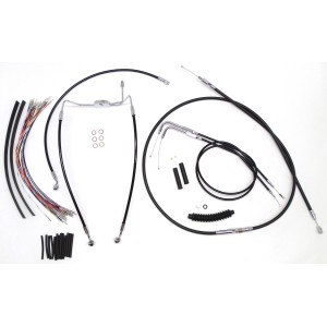 XR OE Style Black Handlebar Installation Kit 15"-17" Apes