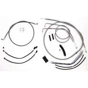 XR Stainless Handlebar Installation Kit 12"-14" Apes