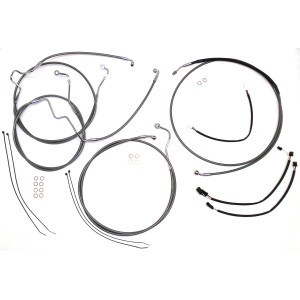 XR Stainless Handlebar Installation Kit 15"-17" Apes