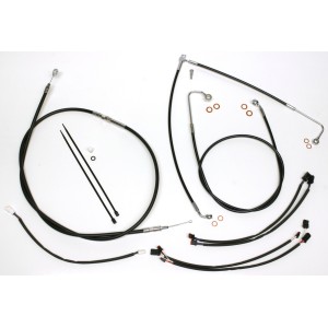 XR OE Style Black Handlebar Installation Kit 12"-14" Apes