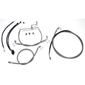 XR Stainless Handlebar Installation Kit 12" - 14" Apes