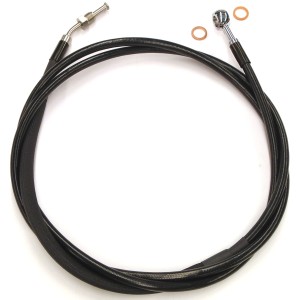 XR Stainless Black Coated 14-16 Hydraulic Clutch Line