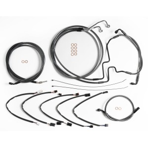 KARBONFIBR Touring Handlebar Installation Kit 15"-17" Apes