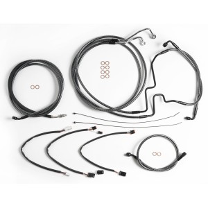 KARBONFIBR Touring Handlebar Installation Kit 10" Bars