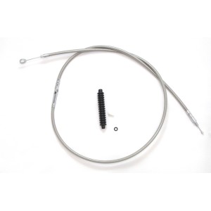 XR Stainless Two-Piece Clutch Cable w/ Chrome Fittings