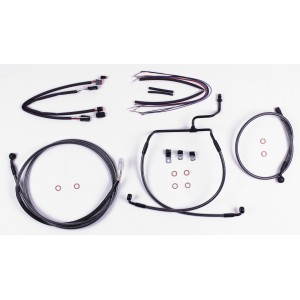 KARBONFIBR Touring Handlebar Installation Kit 15"-17" Apes