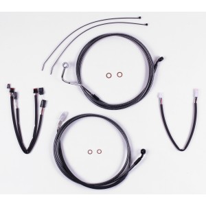 KARBONFIBR Touring Handlebar Installation Kit 15"-17" Apes