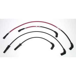 Candy Apple Red M8 Ignition Wire Set