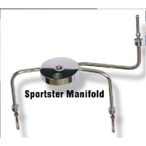 BYO® Chrome Manifold Narrow Glide