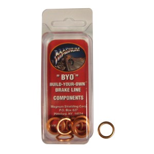 BYO® Copper Crush Washers 10mm