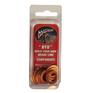 BYO® Copper Crush Washers 7/16"