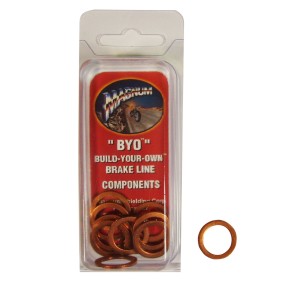 BYO® Copper Crush Washers 12mm