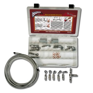 BYO® Basic Metric DOT Brake Line Builder's Kit - Stainless