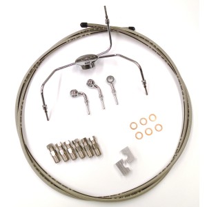 BYO® Wide Glide Stainless Dual Disc Kit 180°