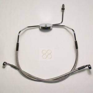 Non-ABS DOT Dual Disc Front Brake Lines