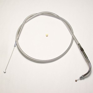 Polished Stainless Throttle Cable